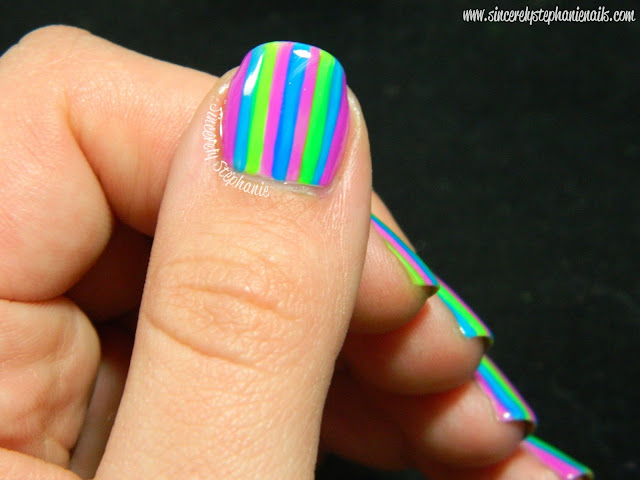 Stripe Nail Art