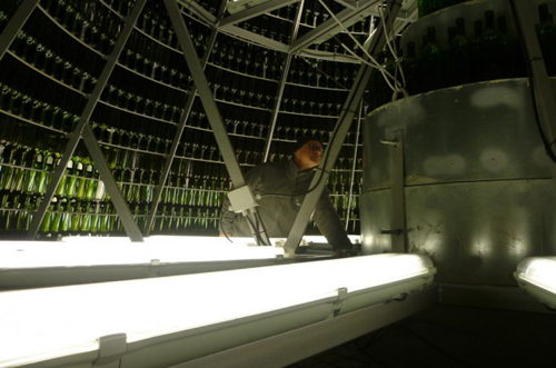 REUSED BOTTLE CHRISTMAS TREE (Pamplona / SPAIN) CHOCARRO y URMENETA S.L.P. / ARQUITECTOS