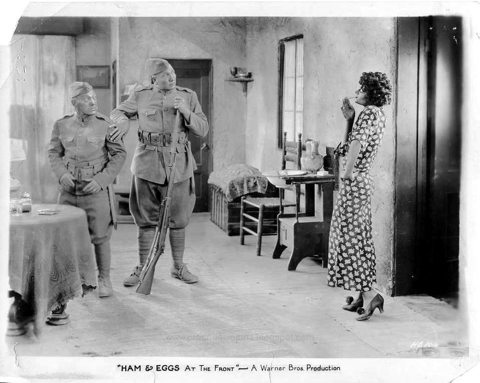 Trouble In Paradise HAM AND EGGS AT THE FRONT (1927) with Myrna Loy