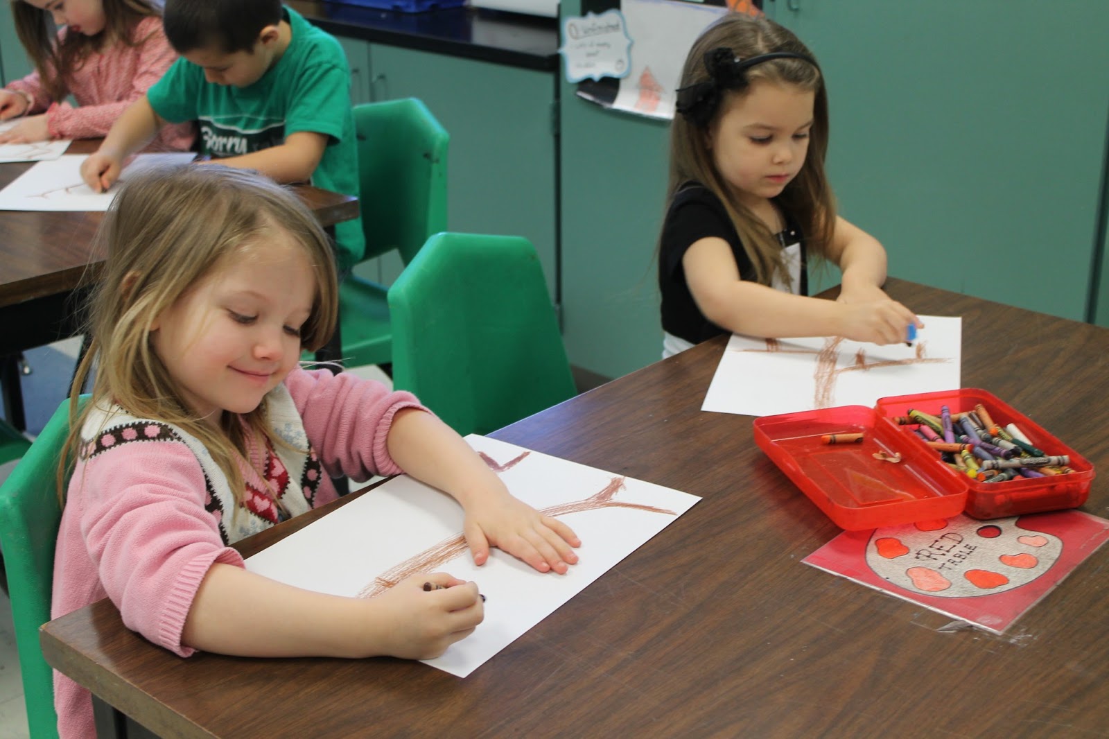 Art Room 104 Kindergarten Cherry Blossom Trees