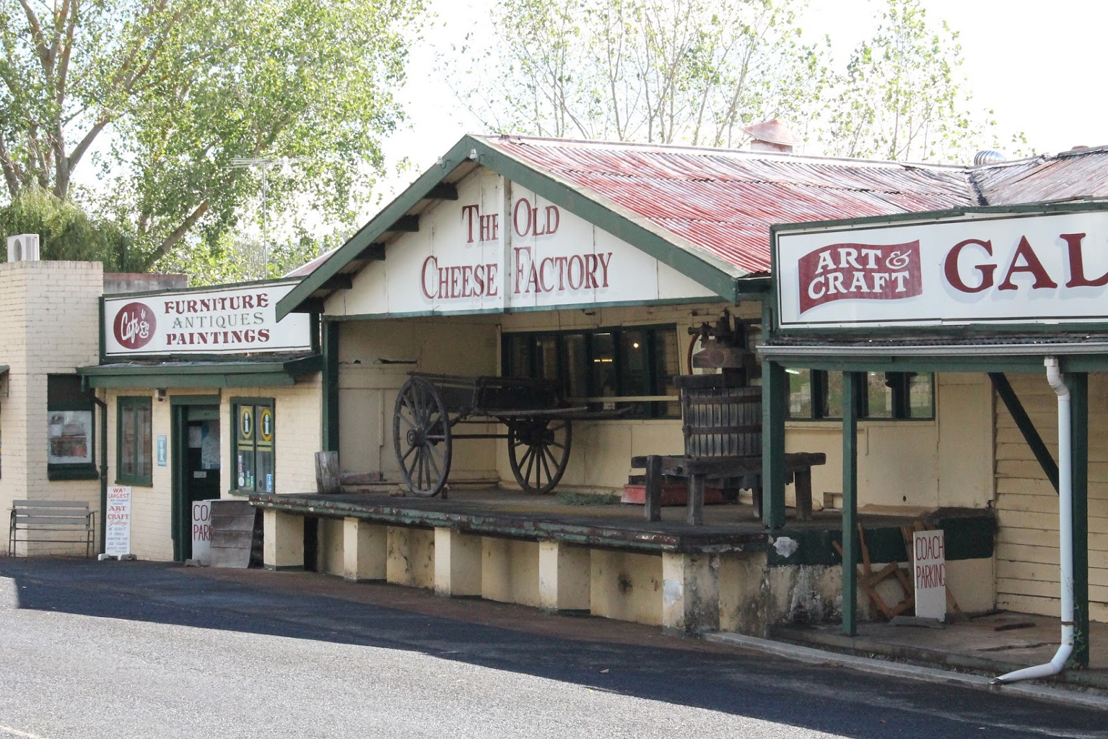 umiyumi2 our life in perth, WA The Old Cheese Factory Balingup