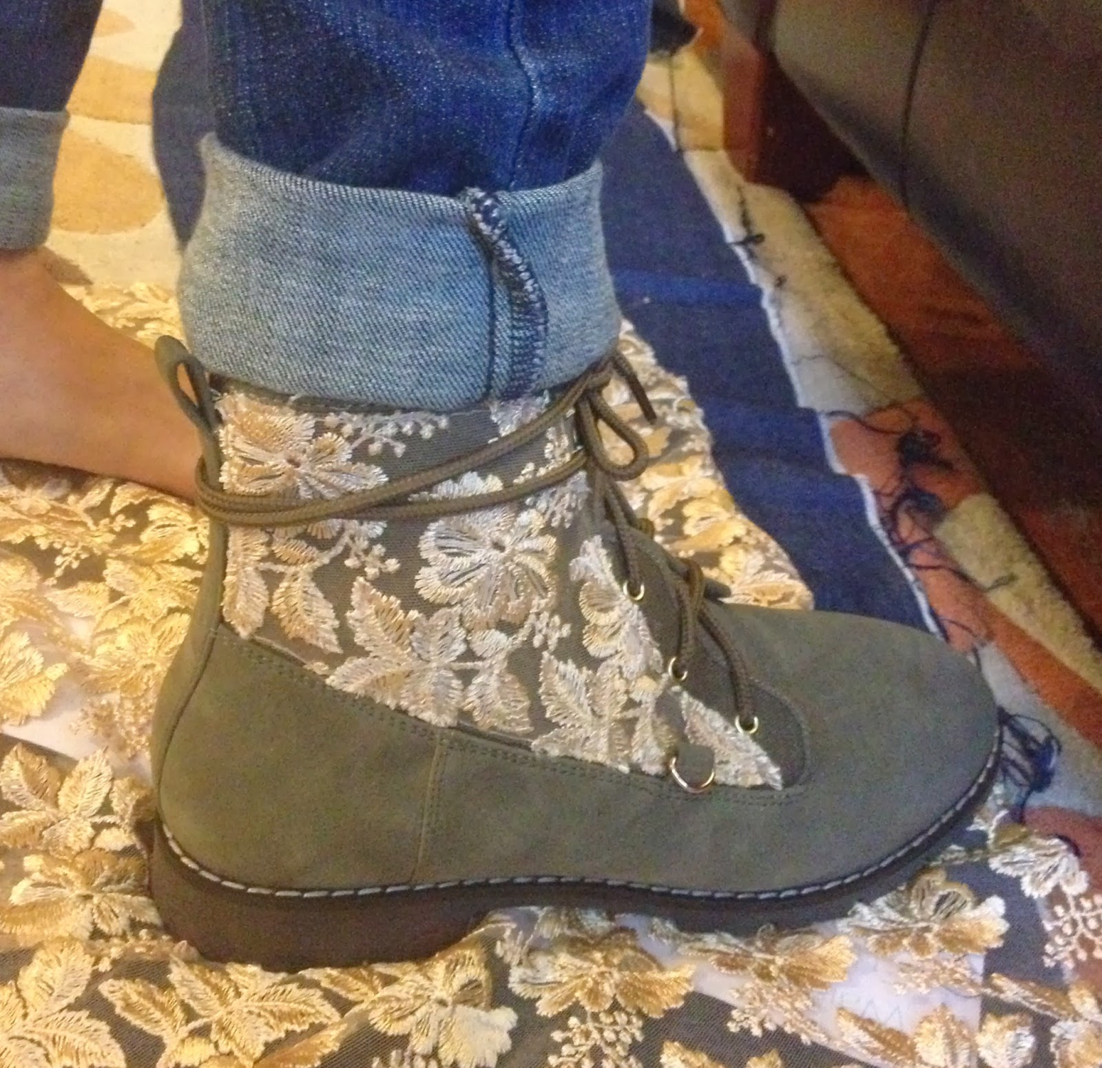 Refashion Coop After on the &quot;Help!&quot; shoes makeover