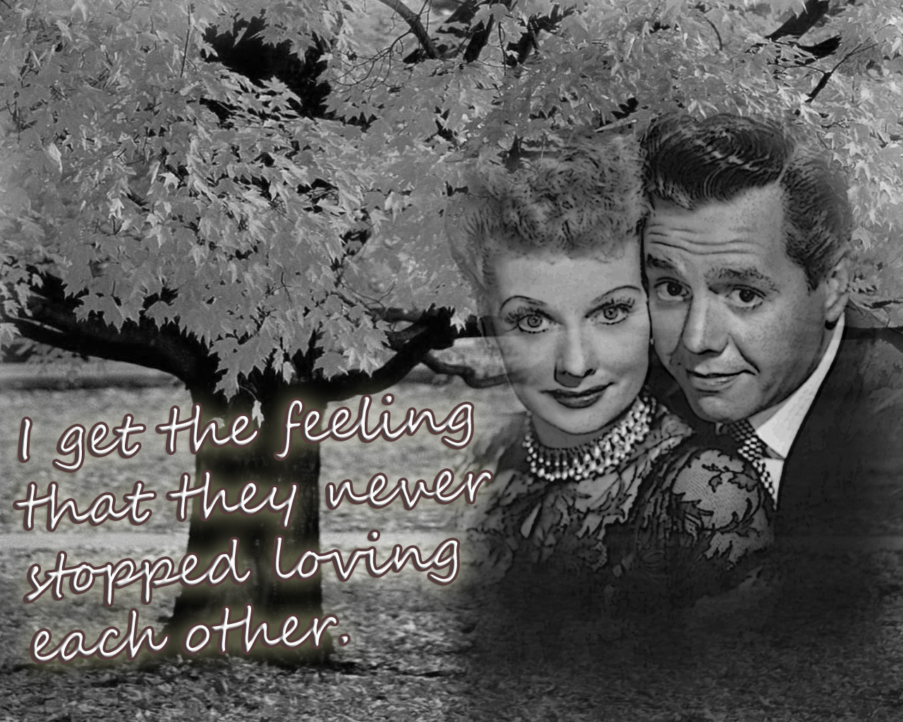 A Blog about Lucille Ball: Lucille Ball and Desi Arnaz Wallpaper