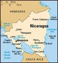 Central America, Nicaragua