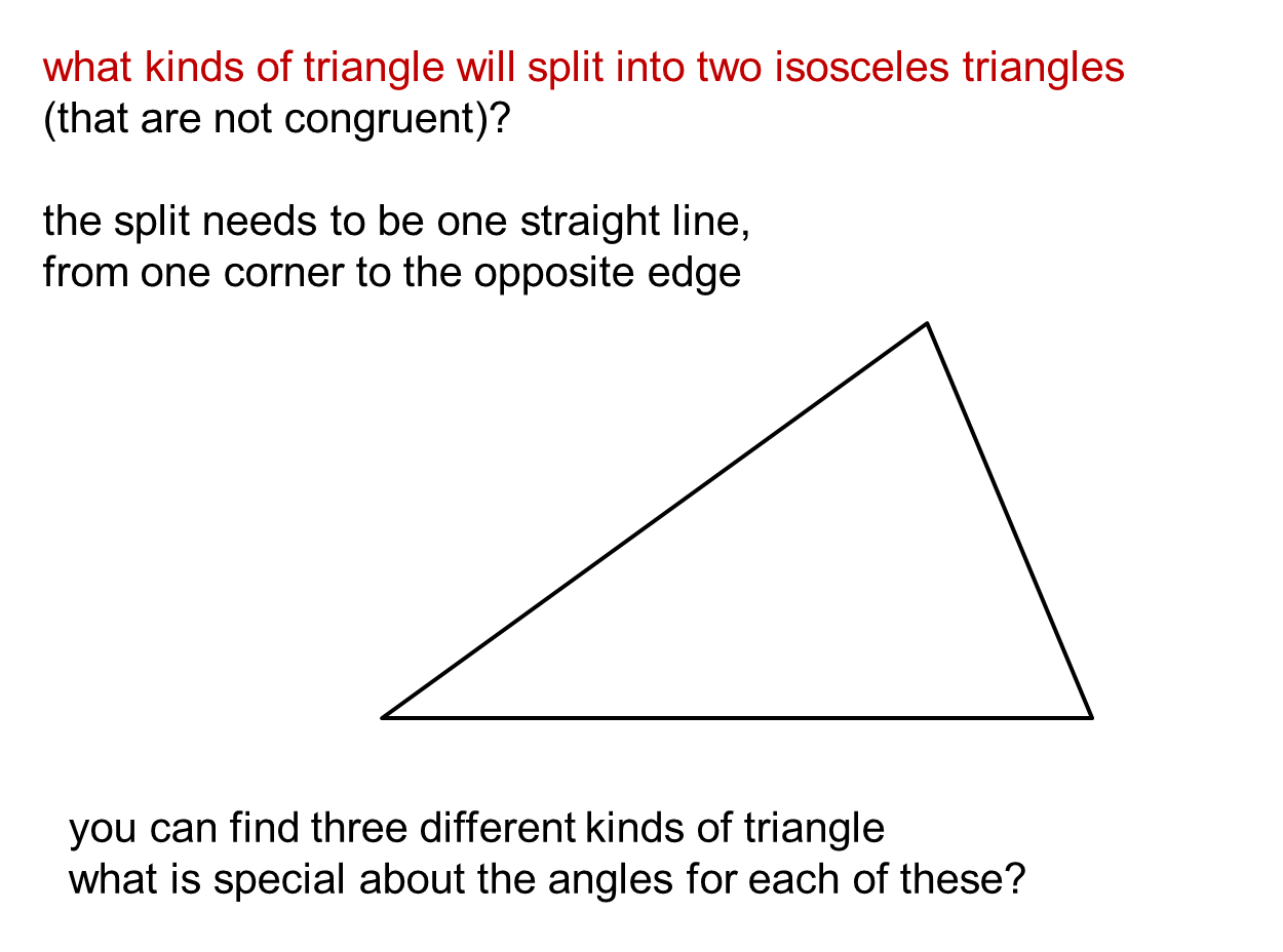 isosceles triangles isosceles triangles