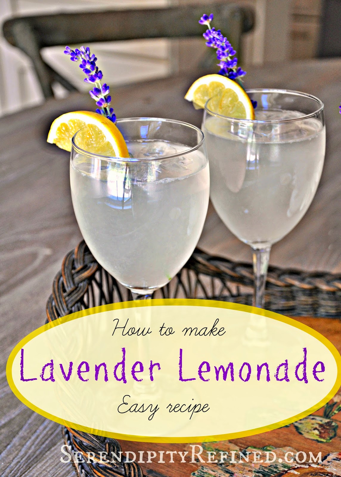 Serendipity Refined Blog How to Make LavenderInfused Lemonade