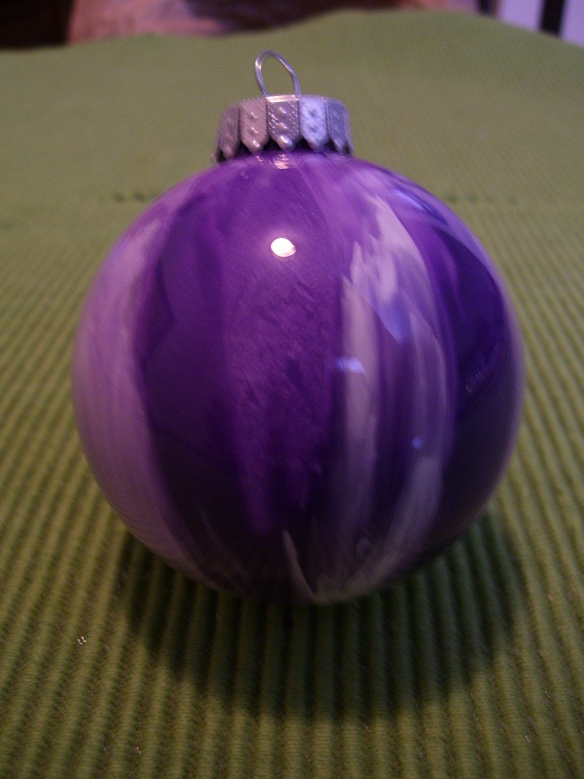 Apartment To Apartment PaintSwirled Ornaments