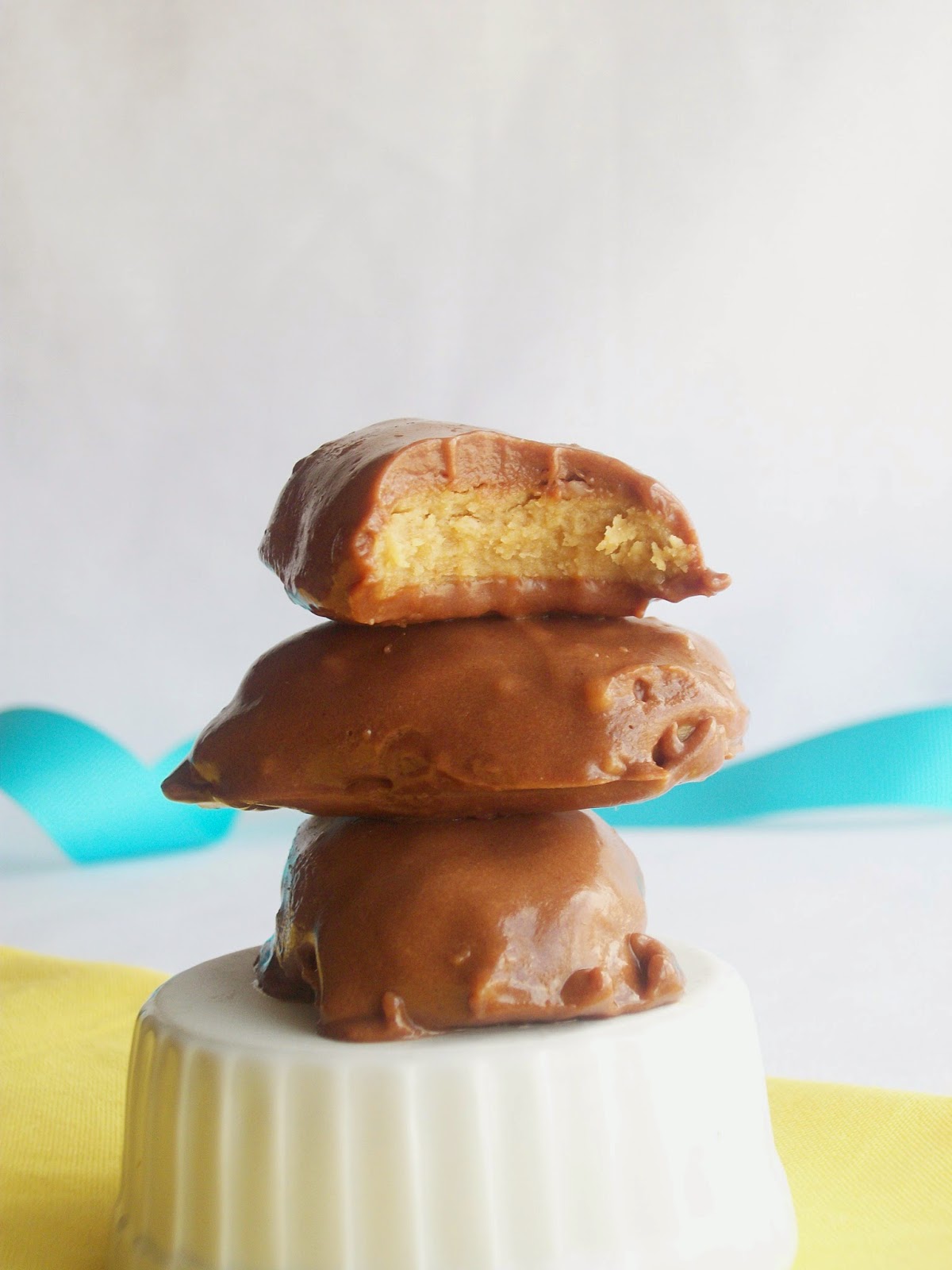 Gluten Free Love Story Chocolate Peanut Butter Eggs (Vegan