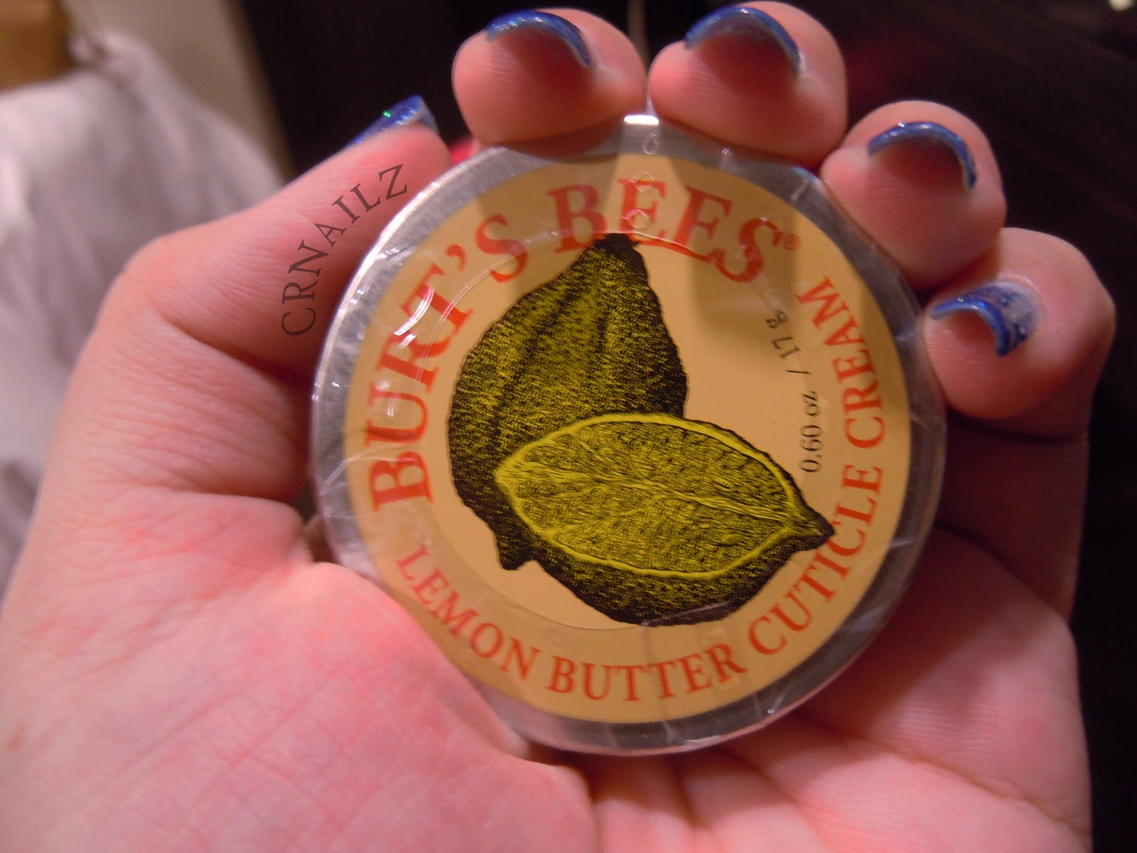 CRNailz Burt's Bees Cuticle Balm Review