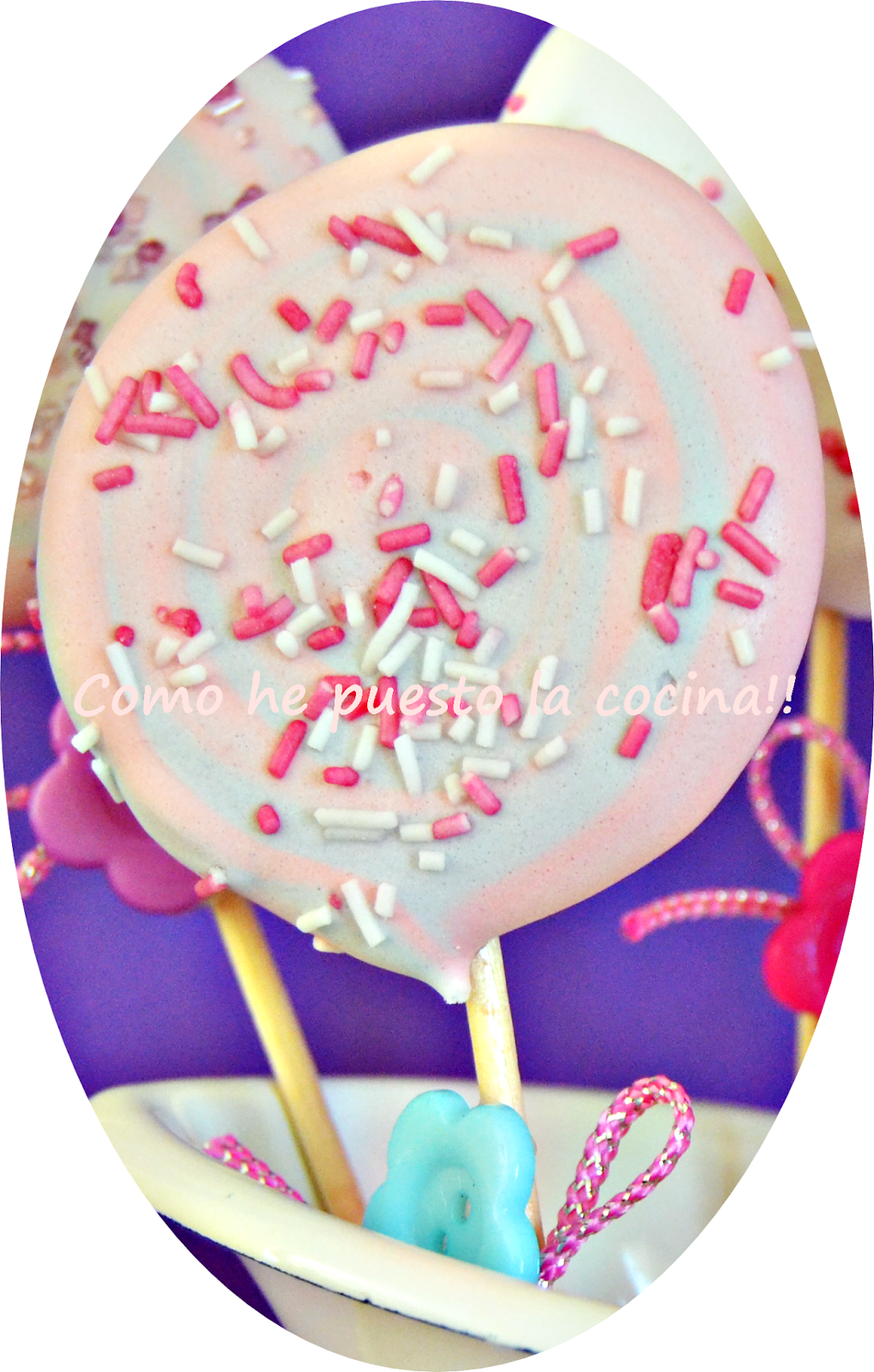 COMO HE PUESTO LA COCINA MERINGUE POPS