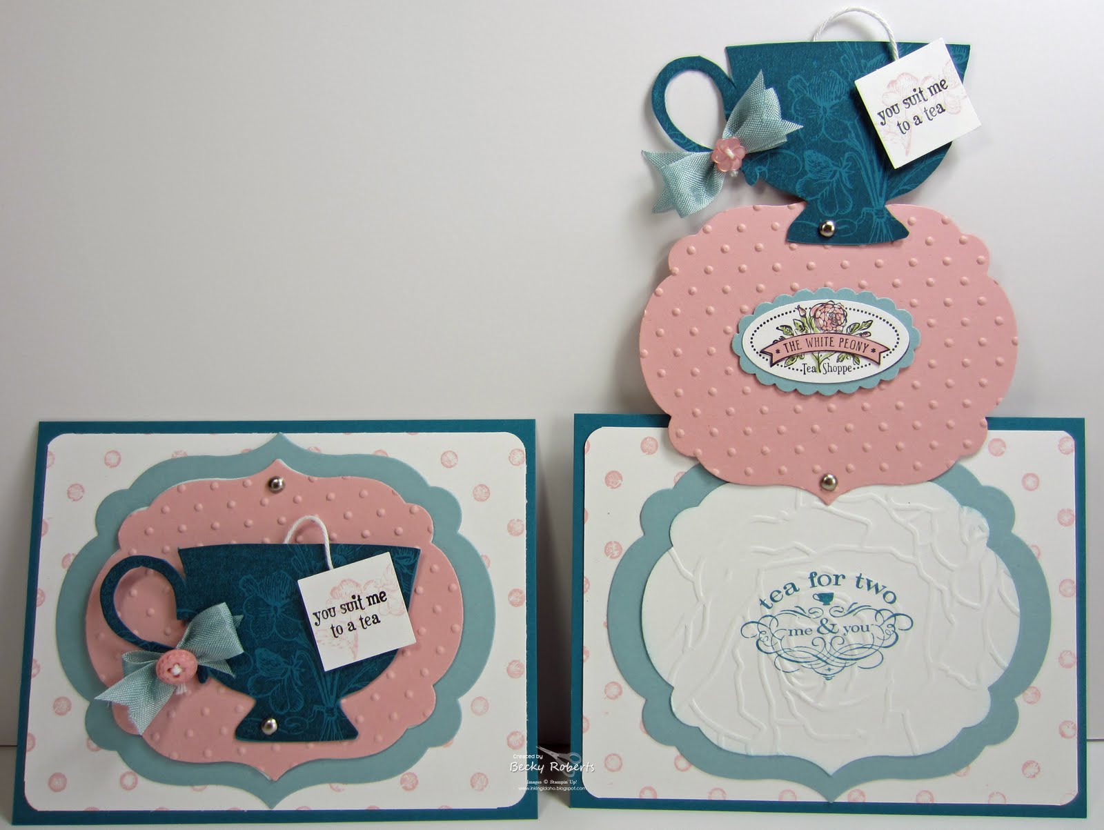 Inking Idaho Tea Cup Mania