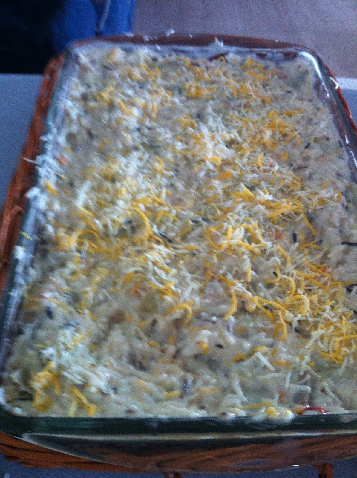 Gluten Free Tips Chicken, Artichoke, and Wild Rice Casserole