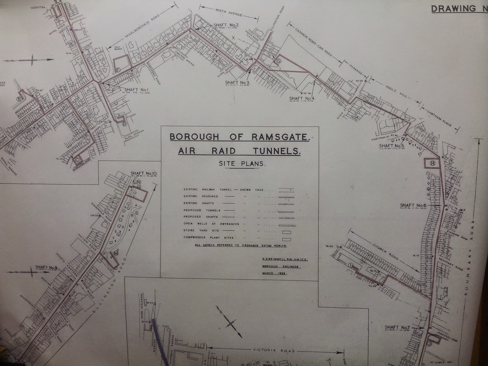 Michaels Ramsgate Kent Ramsgate Tunnels Maps and I fight with
