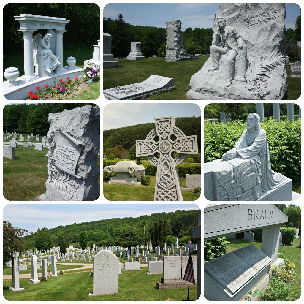 Amazing granite art in Hope cemetery Barre, Vermont Cemetery