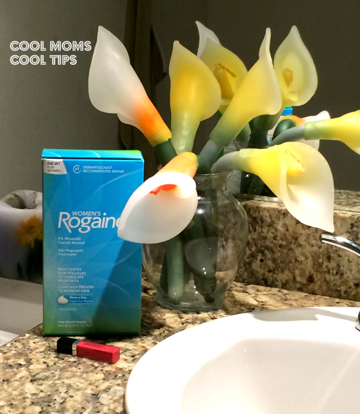 cool moms cool tips Women's Rogaine at home