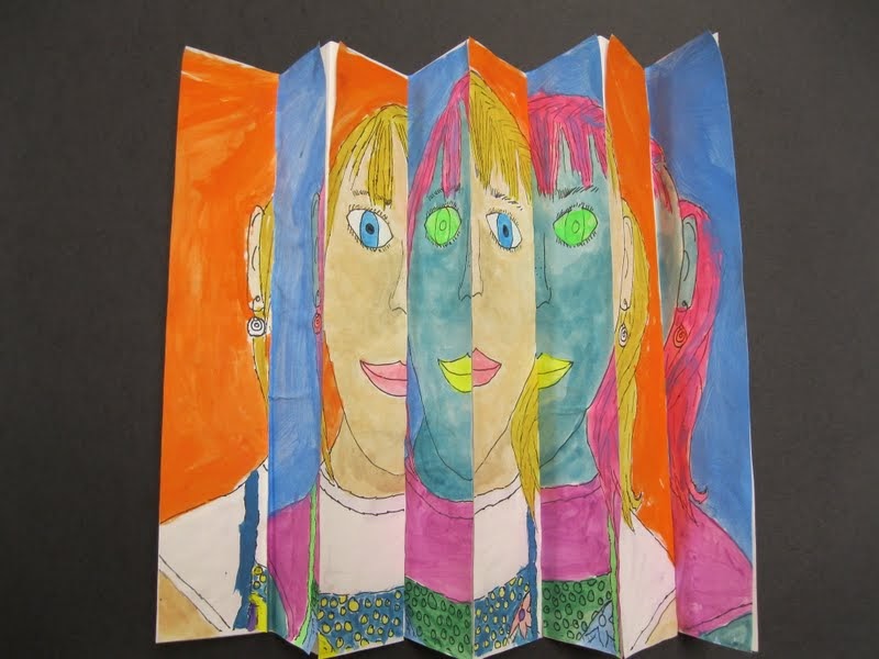 The Art Room at The Falcon Academy of Creative Arts: Fourth Grade Zig