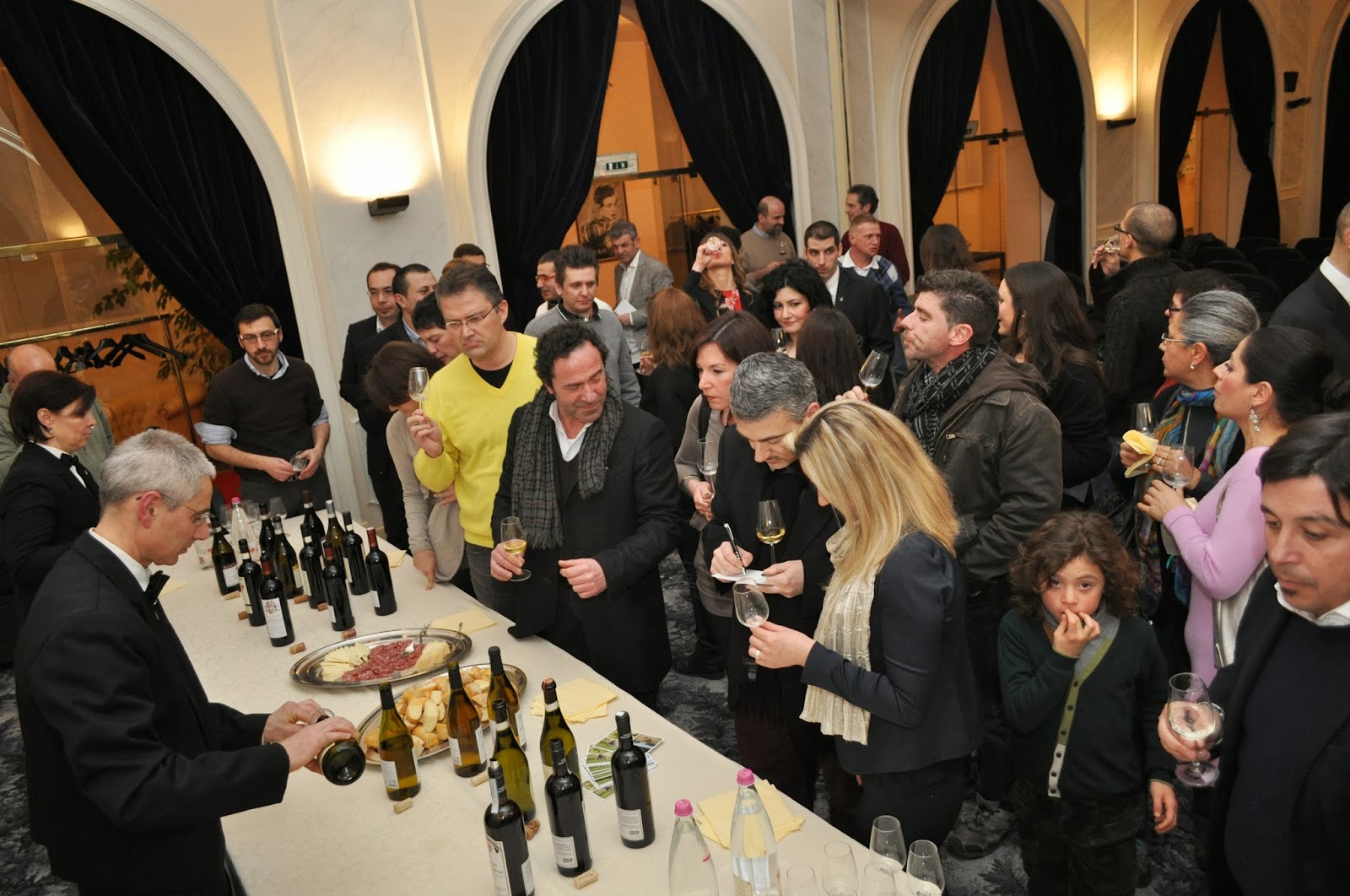 Banco di degustazione vini "naturali"