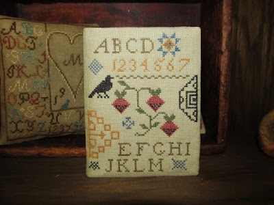 Christmas banner decor decoration burlap merry gift bunting farmhouse holy night Samplers and Santas: December 2015