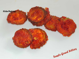 teasle gourd fritters or kaad hagalkayi pakoda