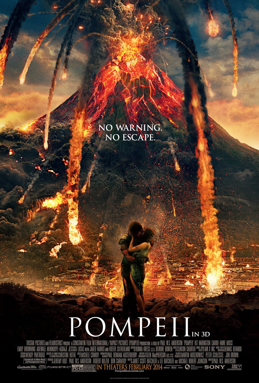 Pompeii 3D Review Ranting Ray's Film Reviews