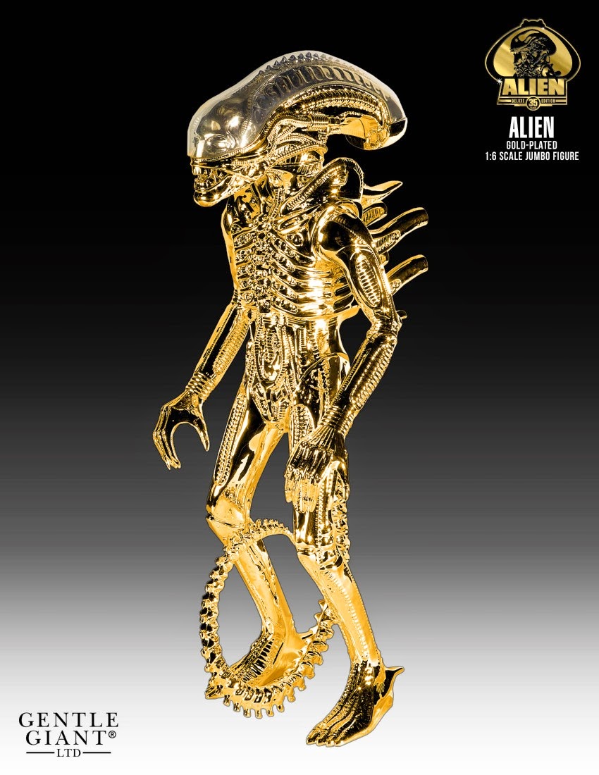 ジェントルジャイアント Gentle Giant ケナー　エイリアン Gentle Giant Reveals Jumbo Alien Gold and Silver Variants