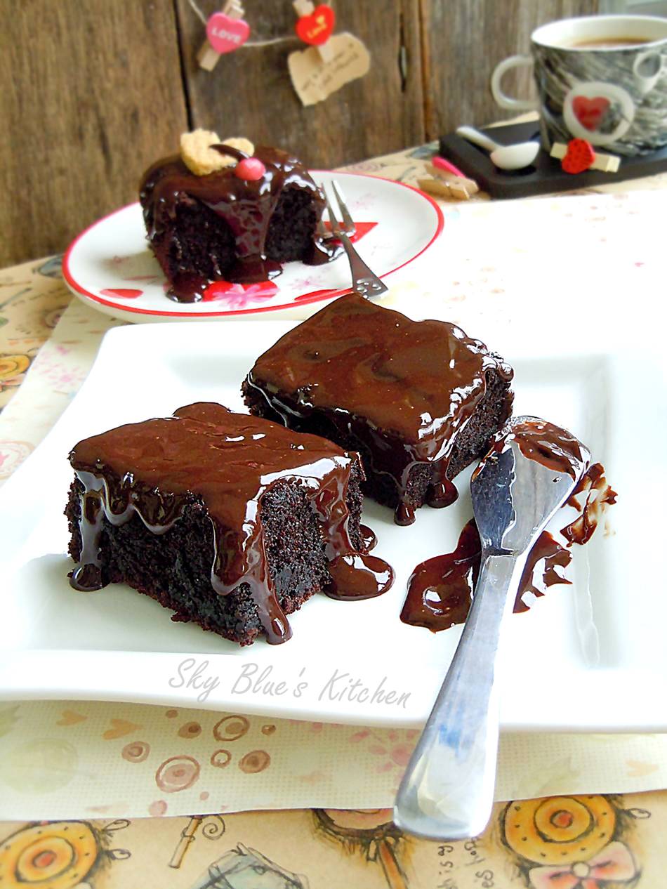 Melley Mey's Kitchen Coconut Milk Chocolate Cake..