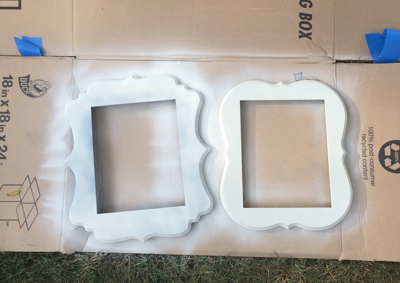 DIY Gold Foil Leaf Wall Art R&R at home