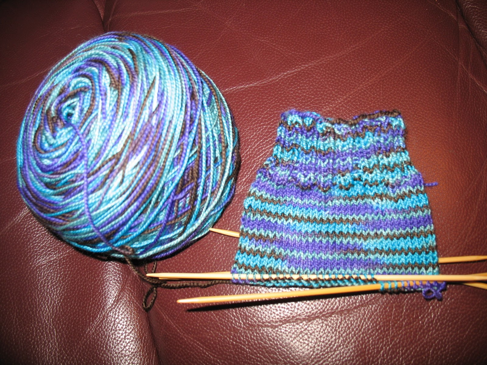 Gramma's Quilting Room Pooling Sock Yarn Challenge