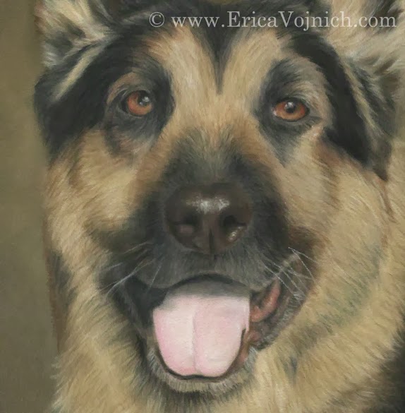 German Shepherd Art German Shepherd Dog