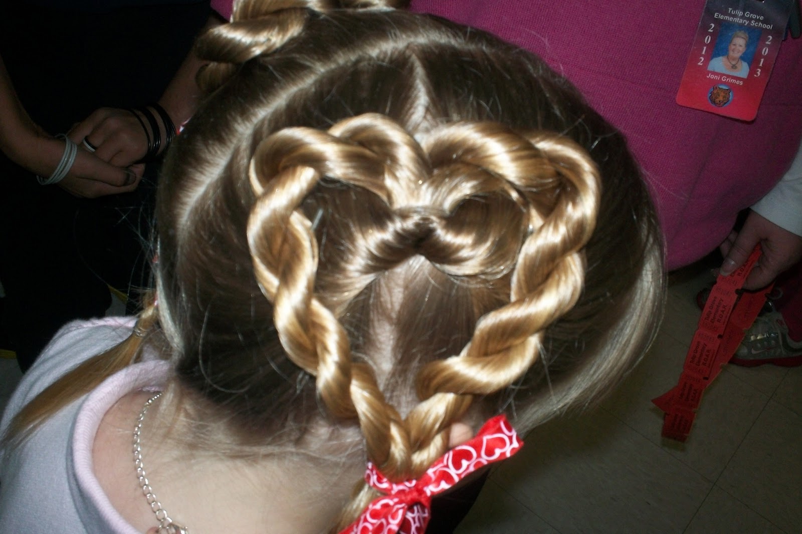 Art With Mr. E Valentine's Day Hair Art