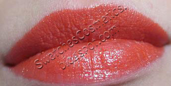 Swatches Cosmetics Свотчи Косметики Губная помада для губ Lipstick Clarins №04