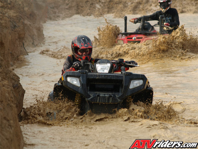Atvs In The Mud