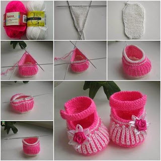 Video Tutorial Merajut Sepatu Bayi | seni kreasi merajut Video Tutorial Merajut Sepatu Bayi | seni kreasi merajut