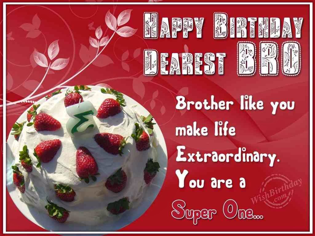 HAPPY BIRTHDAY BROTHER WISH HD WALLPAPER,CAKE,ECARDS. Birthday Wish