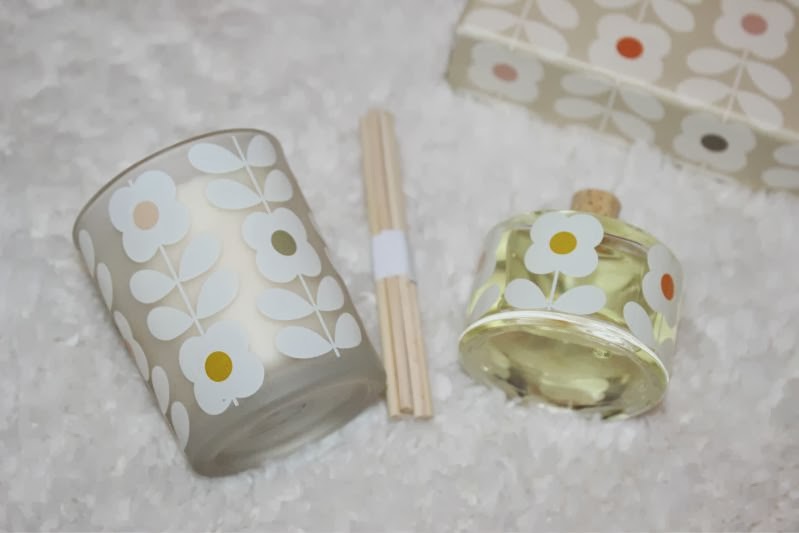 Gift Idea Orla Kiely Basil and Mint Home Fragrance Gift Set The