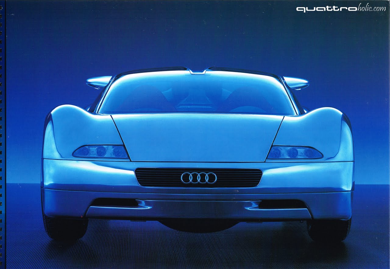 Hi Res Scans Of Original 1991 Audi Avus Concept Press Book