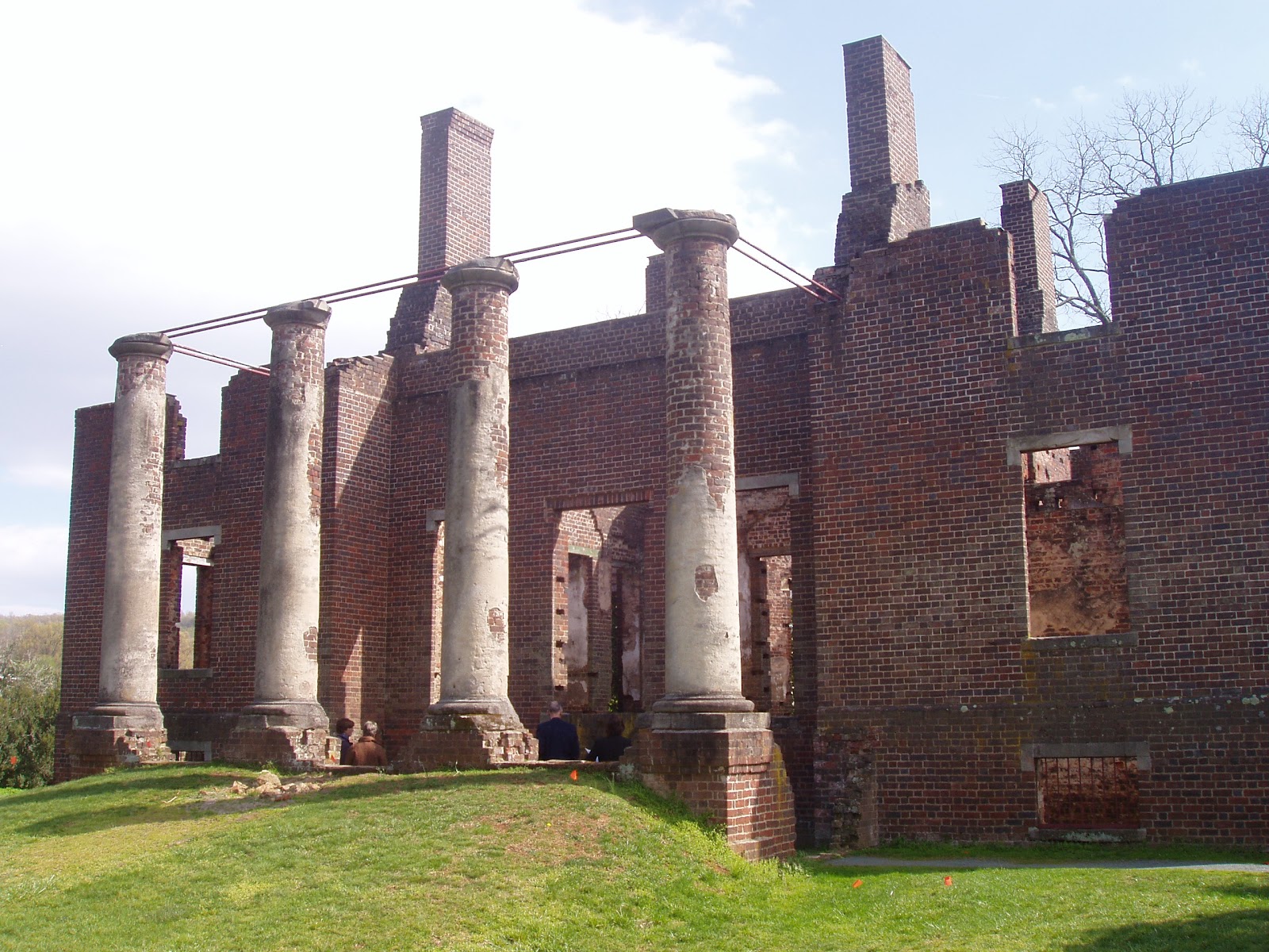Southern Folk Artist & Antiques Dealer/Collector Barboursville Plantation ruins 18141822