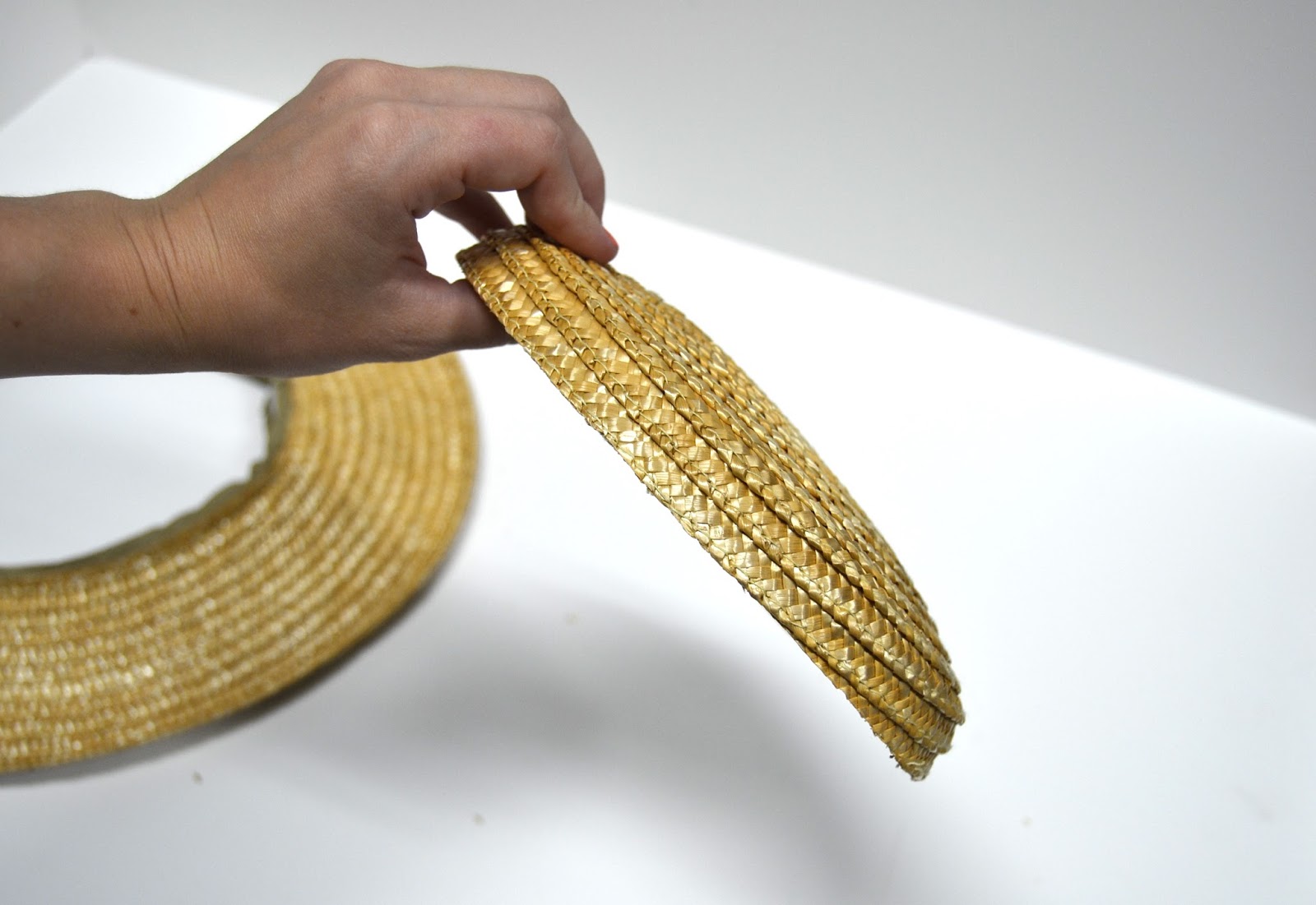 Sassy Straw Saucer Hat DIY Flashback Summer