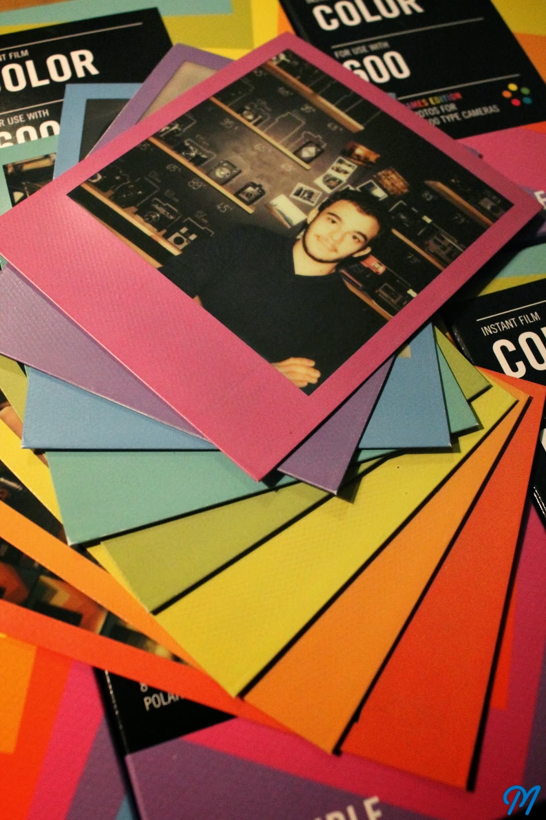 Pellicules Polaroid 600 Envoyez les couleurs! Vintage Blog