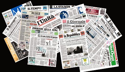 Risultati immagini per stampa giornali italiani