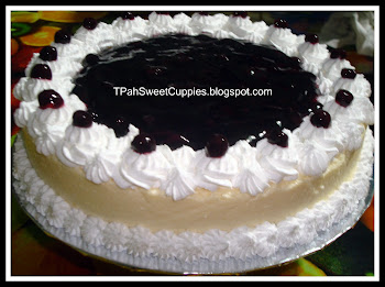 CHILLED BLUEBERRY CHEESECAKE