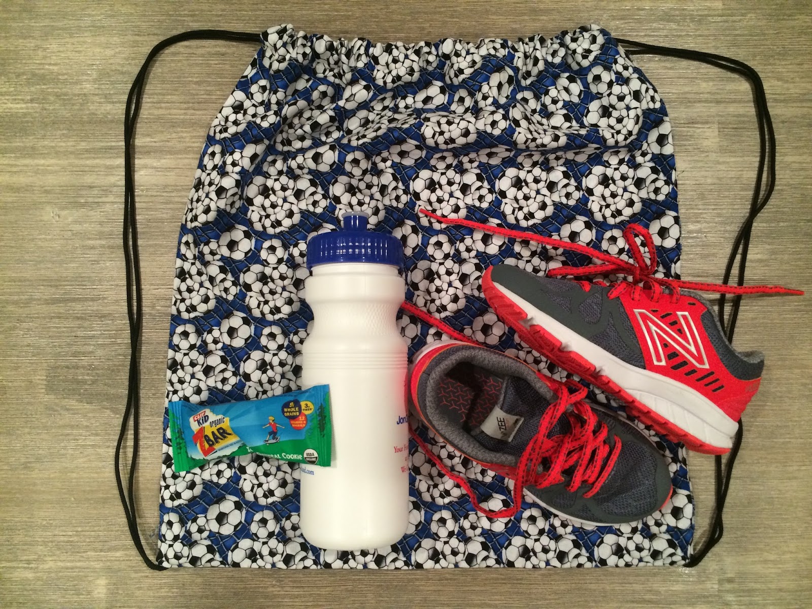 DIY Drawstring Sports Bag The Chirping Moms