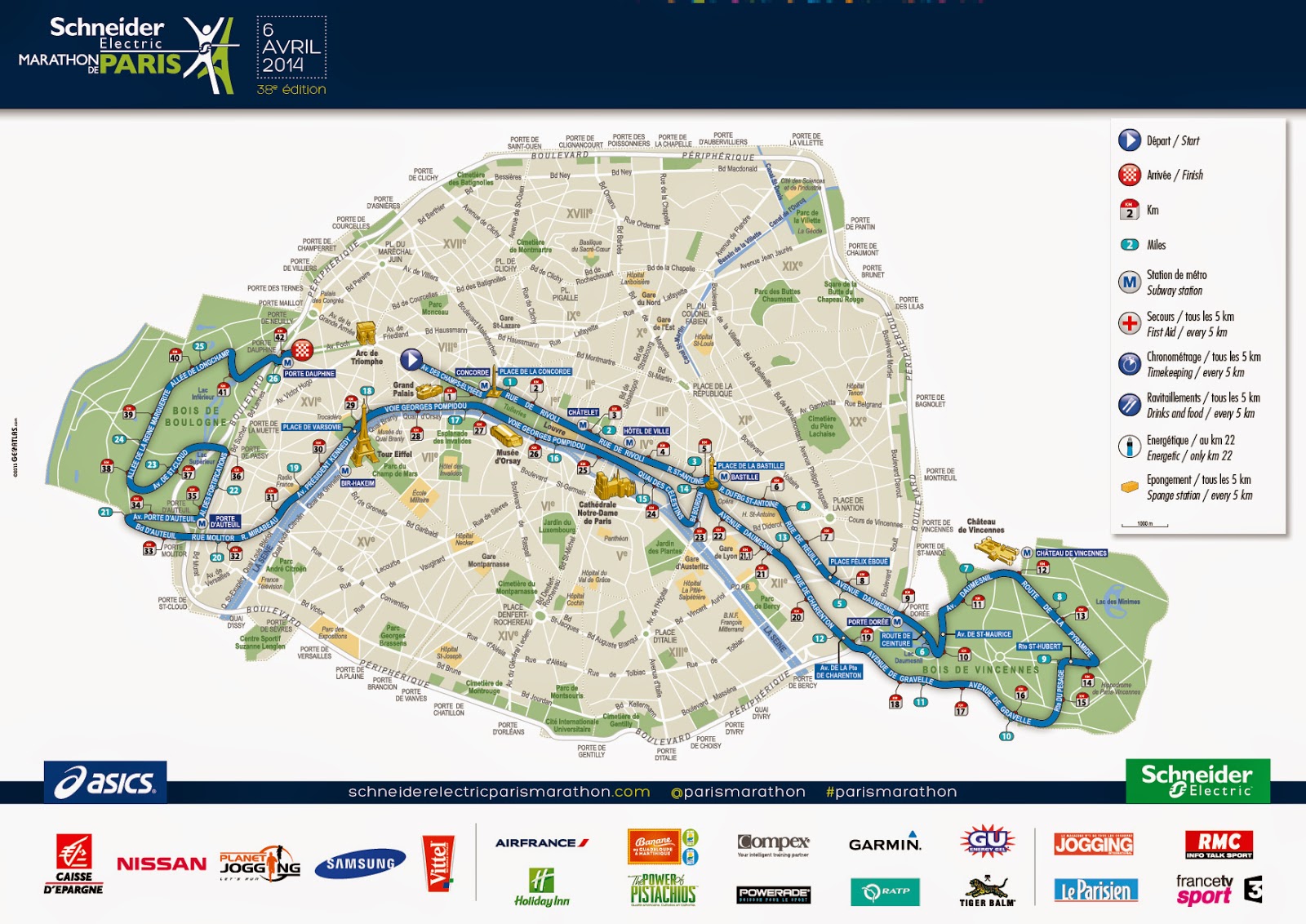 Maratón de París 2014