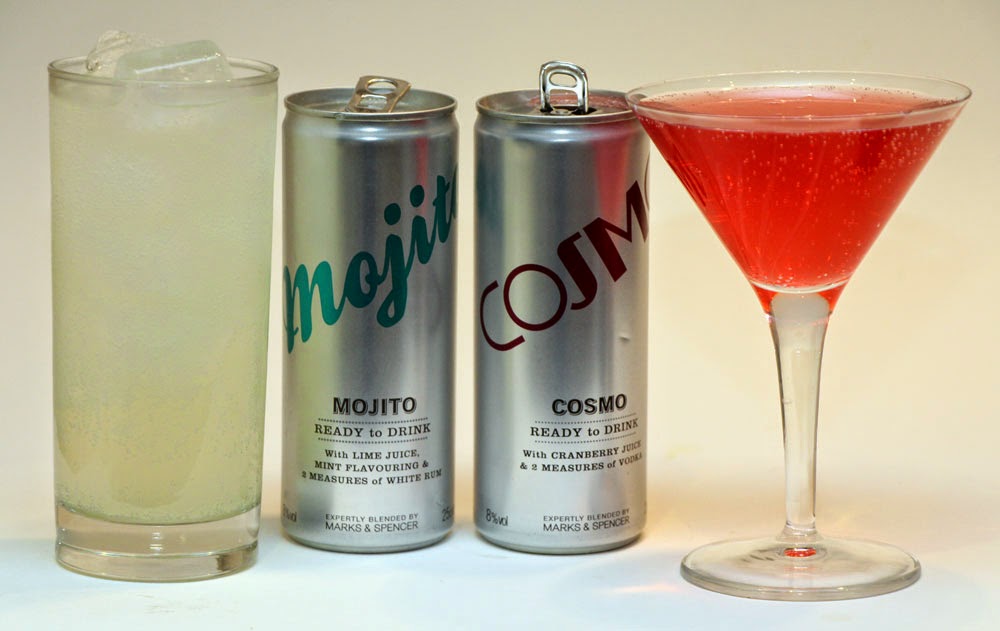 The Institute for Alcoholic Experimentation Marks & Spencer cocktails