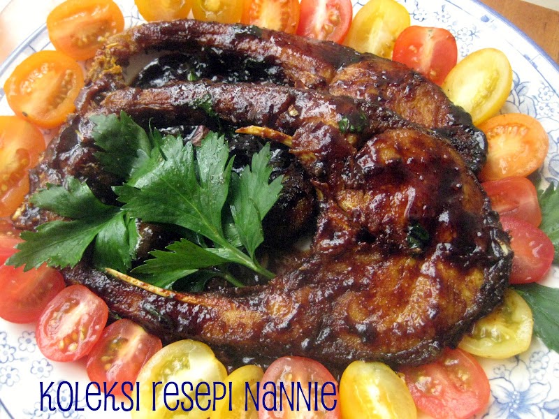 RESEPI NENNIE KHUZAIFAH IKAN TONGSAN MASAK KICAP BEREMPAH
