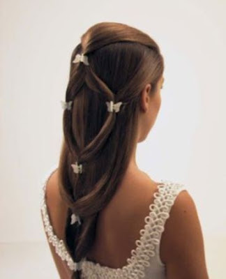PEINADOS PARA NOVIA CABELLO LARGO en http://peinadostrenzashairstyles.blogspot.com PEINADOS PARA NOVIA CABELLO LARGO