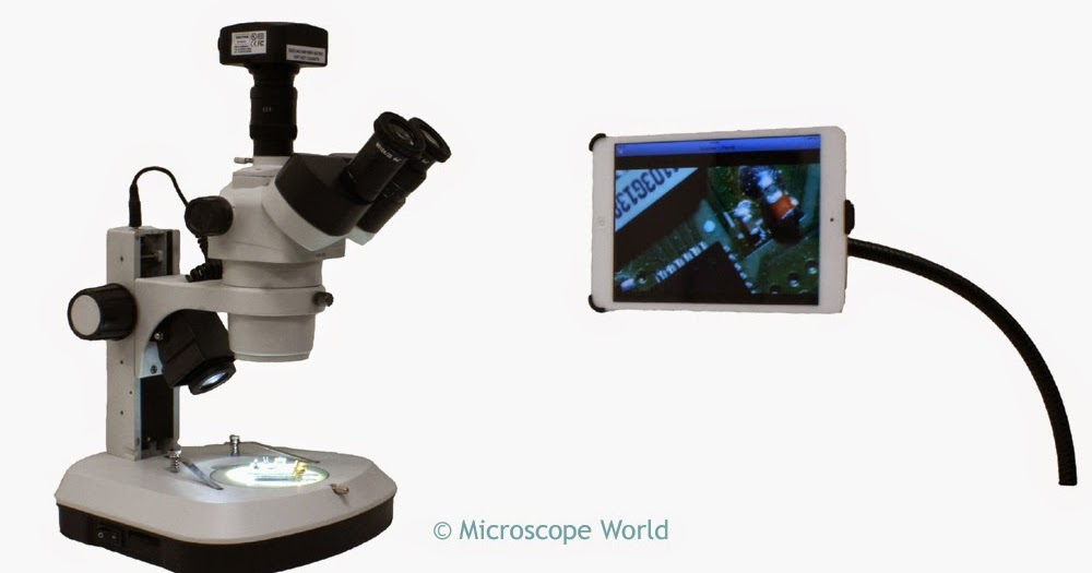 Microscope World Blog Industrial iPad Microscope