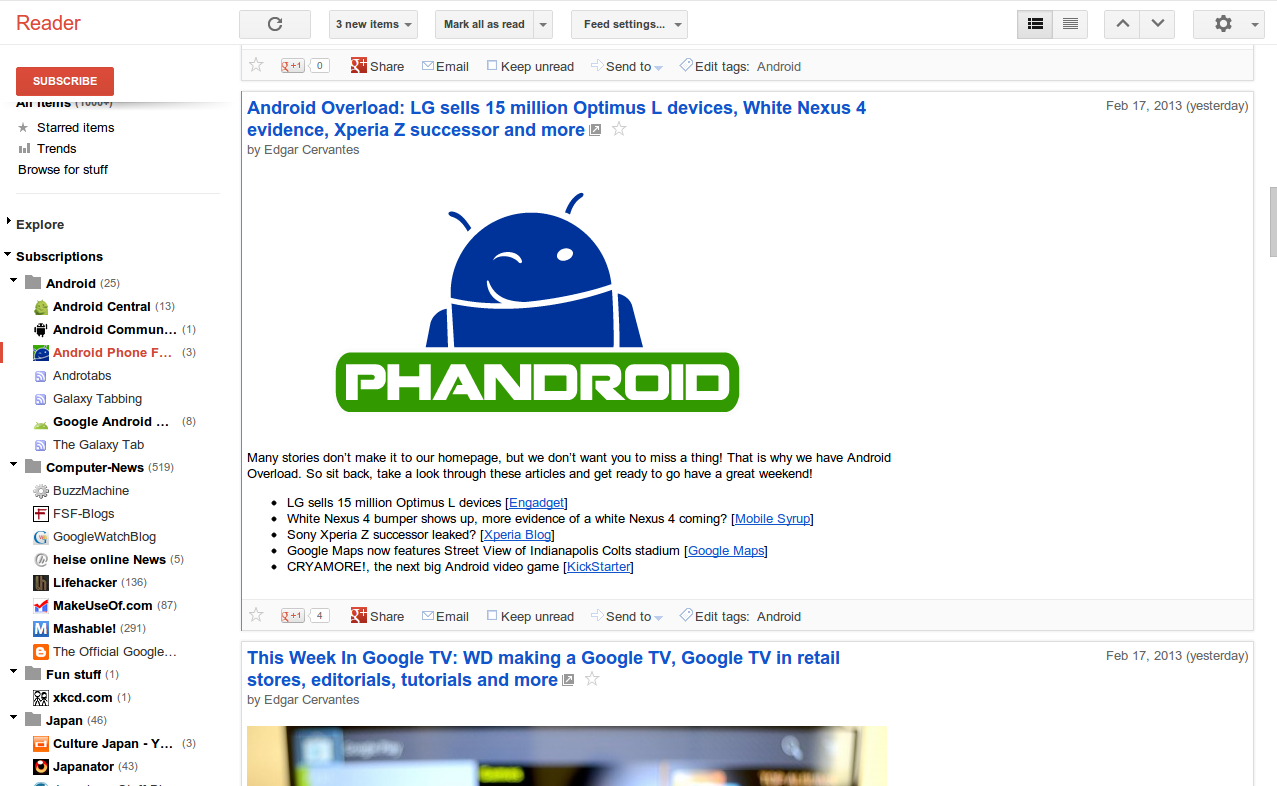 Ryo Central Now Happened Google Reader Shuts Down July 1st, 2013