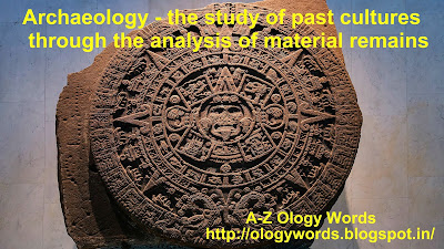 Archaeology,ology words