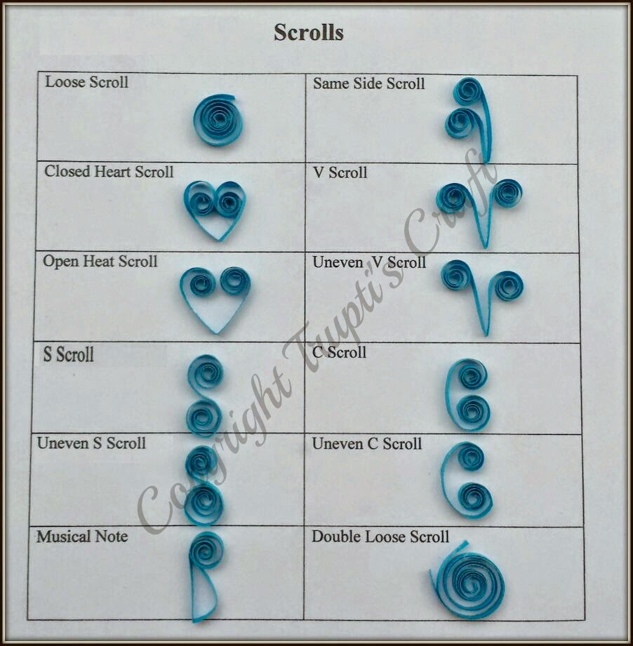 Paper Quilling Journal Paper Quilling Scrolls